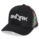 Boné Shark Tela Beach Unis - Trucker - Sntapback - Adulto - Foto 1