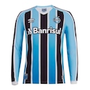 Camisa Manga Longa Grêmio I 2022 Umbro - Masculina - Foto 1