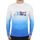 Camisa de Surf Manga Longa Surf Classic Surf Alive UPF50+ - Masculino - Foto 2