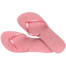 Chinelo Havaianas Flat Rosa Macaron - Feminino - Foto 1