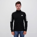 Jaqueta sem Capuz adidas Esportiva AEROREADY Sereno Cut 3-Stripes Slim - Masculina - Foto 1