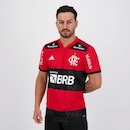 Camisa adidas Flamengo I 2021 Com Patrocínio Havan - Masculina - Foto 2