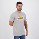 Camiseta New Era Nba Los Angeles Lakers Ii - Masculina - Foto 5