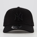 Boné Aba Curva New Era MLB Basic I New York Yankees - Fechado - Adulto - Foto 2