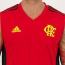 Camiseta Regata adidas Flamengo Treino Comissão 2022 - Masculina - Foto 4