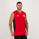 Camiseta Regata adidas Flamengo Treino Comissão 2022 - Masculina - Foto 5
