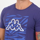 Camiseta Kappa Estampada Zebra - Masculina - Foto 4