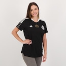 Camisa adidas Flamengo 2021 Consciência Negra - Feminina - Foto 2