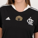 Camisa adidas Flamengo 2021 Consciência Negra - Feminina - Foto 4