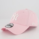 Boné Aba Curva New Era 920 New York Yankees ST Pastels Rosa - Strapback - Adulto - Foto 1