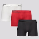 Kit de Cuecas Boxer Lupo Fibercom 3 Unidades - Adulto - Foto 1