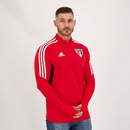 Jaqueta de Moletom sem Capuz de Treino do Saão Paulo Atletas adidas - Masculina - Foto 2