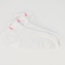 Kit Meia Cano Curto Lupo Socks - 3 Pares - Feminina - Foto 1