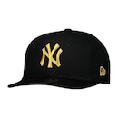 Boné Aba Reta New Era 9FIFTY New York Yankees MLB Gold- Snapback - Adulto - Foto 1