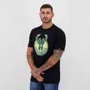 Camiseta New Era NBA Milwaukee Bucks - Masculina - Foto 5