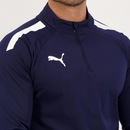 Blusa Puma Teamliga 1/4 Zip Top - Masculina - Foto 4