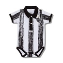 Body do Atlético Mineiro Reve Dor Stripe - Infantil - Foto 1