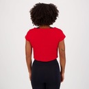 Camiseta Cropped do Flamengo Glisten - Feminina - Foto 3