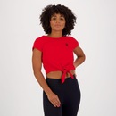 Camiseta Cropped do Flamengo Glisten - Feminina - Foto 5