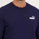 Blusão de Moletom Puma ESS Small Logo FL - Masculino - Foto 4