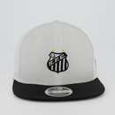 Boné Aba Reta New Era Santos 950 Alvinegro - Snapback - Adulto - Foto 2