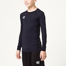 CAMISETA MANGA LONGA UMBRO TÉRMICA TWR GRAPHIC - INFANTIL - Foto 4