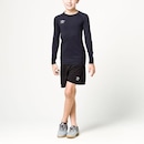 CAMISETA MANGA LONGA UMBRO TÉRMICA TWR GRAPHIC - INFANTIL - Foto 1