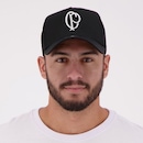 Boné New Era Corinthians Escudo - Snapback - Adulto - Foto 4