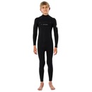 Long John Rip Curl Dawn Patrol 3/2mm Chest Zip - Infantil - Foto 1
