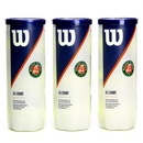 Bola de Tênis Wilson Roland Garros All Court - 3 Tubos - Foto 1