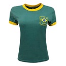 Camisa do Brasil Liga Retrô - Feminina - Foto 2