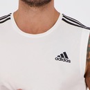 Camiseta Regata adidas D2M Stripes - Masculino - Foto 4