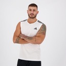 Camiseta Regata adidas D2M Stripes - Masculino - Foto 5