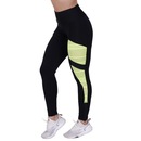 Calça Legging Fitness Orbiss Fitness Suplex Poliamida Recortes Tela e Cirre Zíper Panturrilha - Feminina - Foto 2