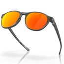 Óculos de Sol Oakley Reedmace Matte Grey Smoke - Unissex - Foto 3