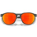 Óculos de Sol Oakley Reedmace Matte Grey Smoke - Unissex - Foto 7