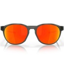 Óculos de Sol Oakley Reedmace Matte Grey Smoke - Unissex - Foto 8