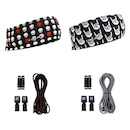 Kit com 2 Testeiras e 2 Cadarços Elásticos Rock - Foto 1