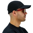 BONÉ ABA CURVA HUPI UV COM PROTEÇÃO SOLAR - VELCRO - ADULTO - Foto 1