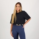 Blusa Cropped Fila Elastic - Feminino - Foto 2