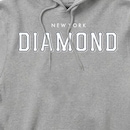 Blusão de Moletom com Capuz Diamond Canguru Hometeam Ny Hoodie - Masculino - Foto 2