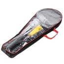 Kit Badminton Hyper Lazer Completo com 04 Raquetes 02 Petecas Rede e Postes - Foto 6