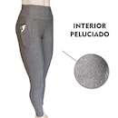 Calça Legging Chermont Peluciada Térmica com Bolsos Laterais - Feminina - Foto 8