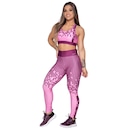 Calça Legging AVA Fitness Wear Sublimada - Feminina - Foto 4