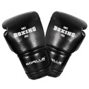 Luva De Boxe 12 Oz Muay Thai Adulto + Bandagem 3 Metros + Manopla Aparador De Foco Soco Gorilla - Foto 2
