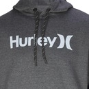 Blusa de Moletom Hurley Masculina Fechada com Capuz O&O Solid - Foto 3