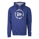 Blusão de Moletom com Capuz New Era Street Gothic Flag - Masculino - Foto 1