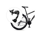 Bicicleta KSW Alumínio - Aro 29 S91 - Freio Hidráulico - Câmbio Shimano Alivio - 27v - Adulto - Foto 2