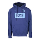 Blusão de Blusão de Moletom Canguru New Era Tampa Bay Rays Soccer Style - Foto 1
