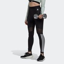 Calça Legging 7/8 adidas Hyperglam 3-Stripes - Feminina - Foto 3